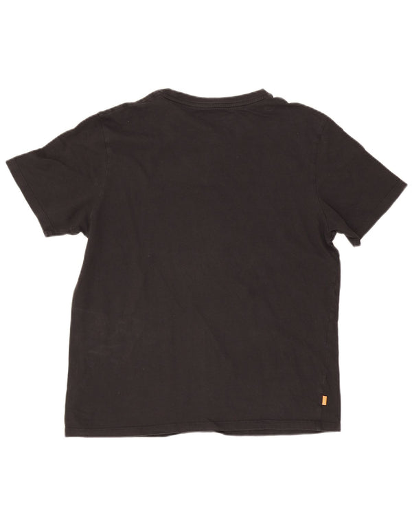 Camiseta feminina Timberland Regular Fit Top XL algodão preto