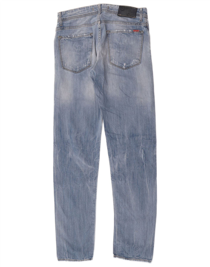 Liu Jo Mens Slim Jeans W30 L32 Azul Algodão