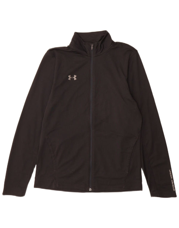 Under Armour Mens Treino Top Jaqueta Poliéster Preto Médio