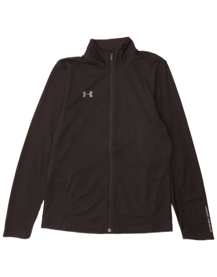 Under Armour Mens Treino Top Jaqueta Poliéster Preto Médio