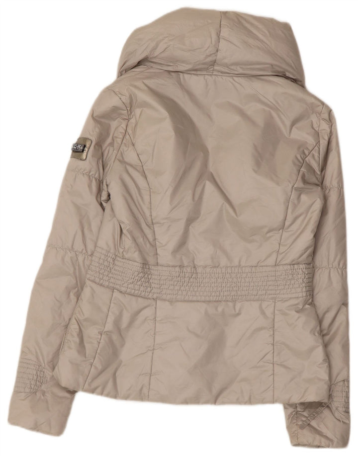 Jaqueta acolchoada feminina CESARE PACIOTTI 4US IT 42 poliamida cinza médio