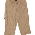 LEE Womens Relaxed Fit Capri Cargo Trousers US 18 2XL W36 L18 Beige Cotton Vintage Lee and Second-Hand Lee from Messina Hembry 
