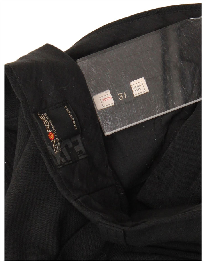 Calça feminina Energie Bootcut Chino W31 L34 poliéster preto