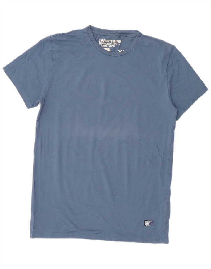 Camiseta masculina Superdry Top XL algodão azul