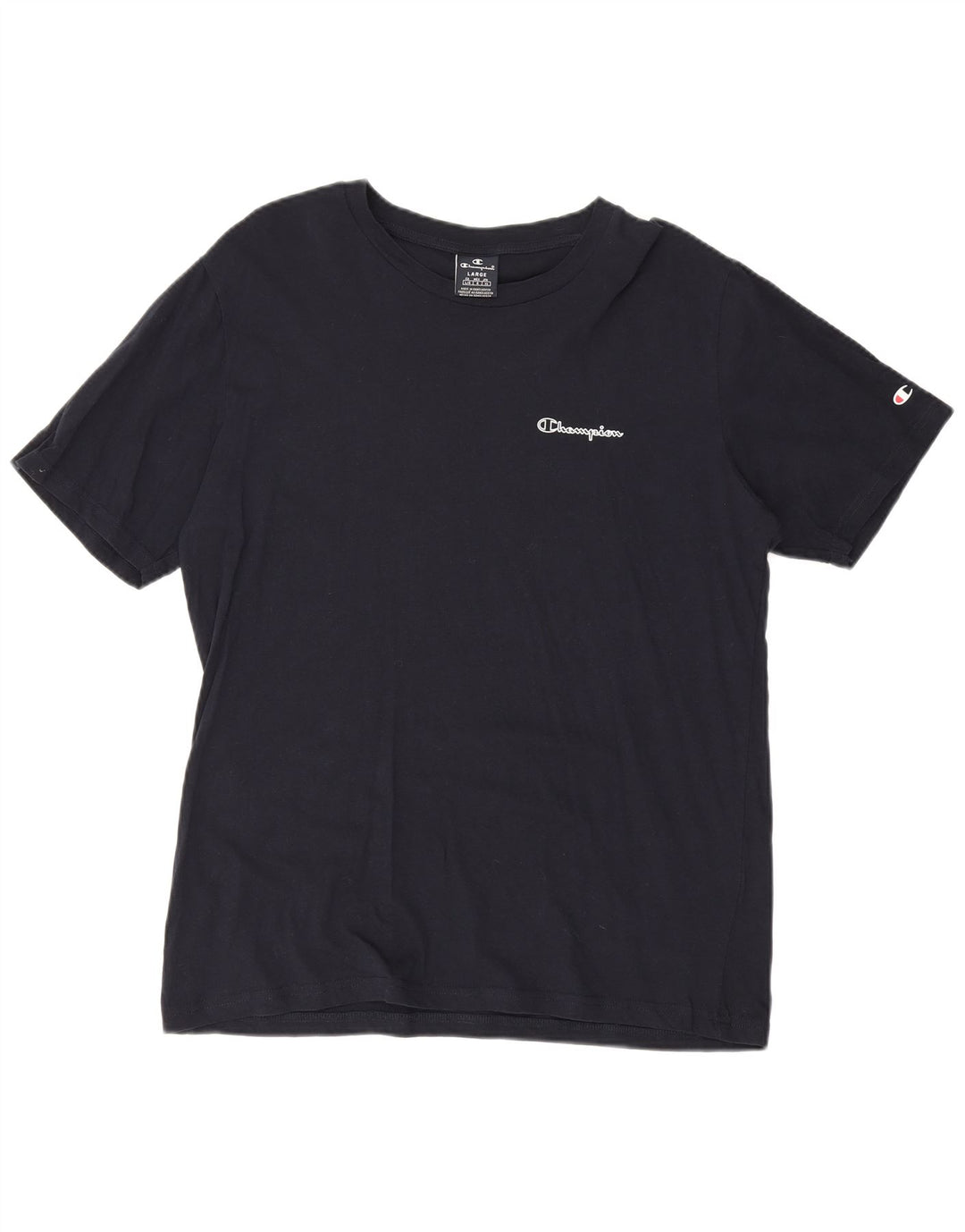 Camiseta masculina Champion grande algodão azul marinho