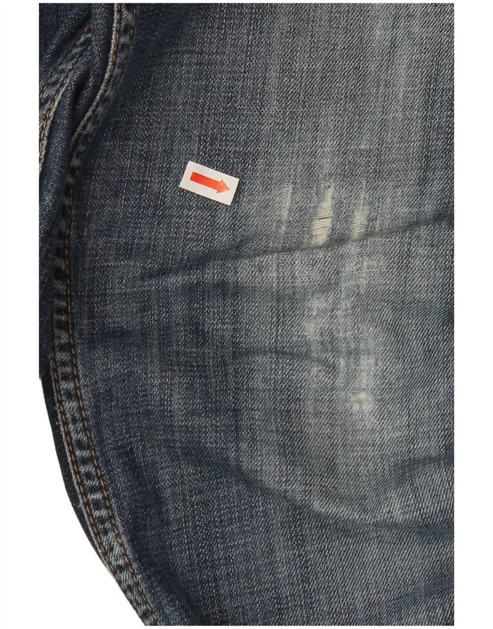 Calça jeans feminina LEE Knox Dart Straight W29 L29 azul algodão