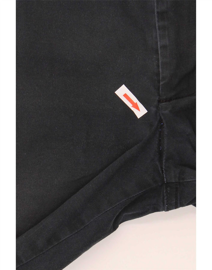 Hurley Mens Chino Shorts W33 Médio Algodão Azul Marinho