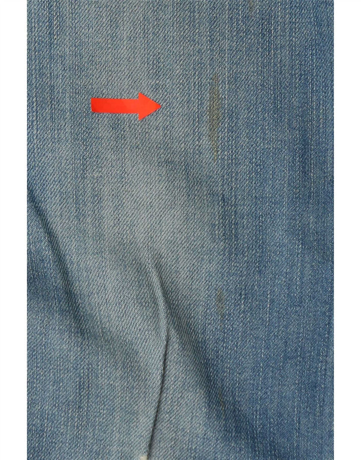 Calça jeans reta feminina Zara EU 40 médio W30 L29 algodão azul