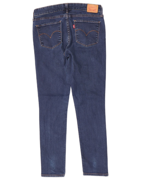 Calça jeans feminina Levi's 711 skinny W27 L27 azul algodão