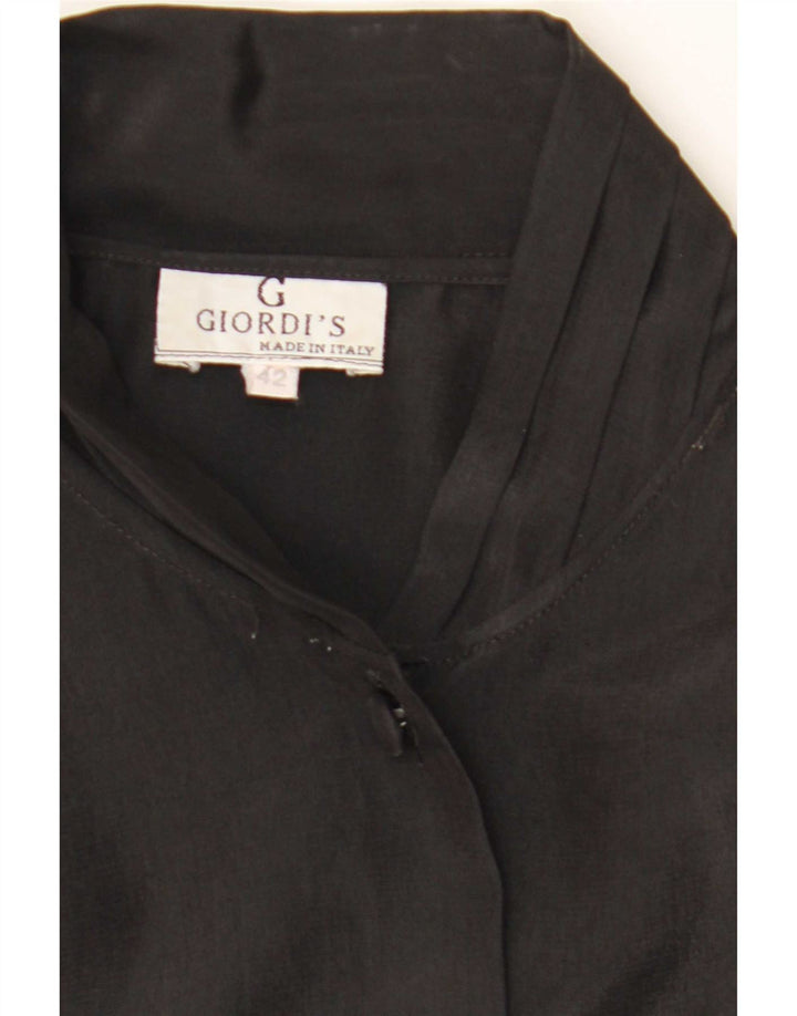 Blusa camisa feminina Giordi IT 42 médio preto