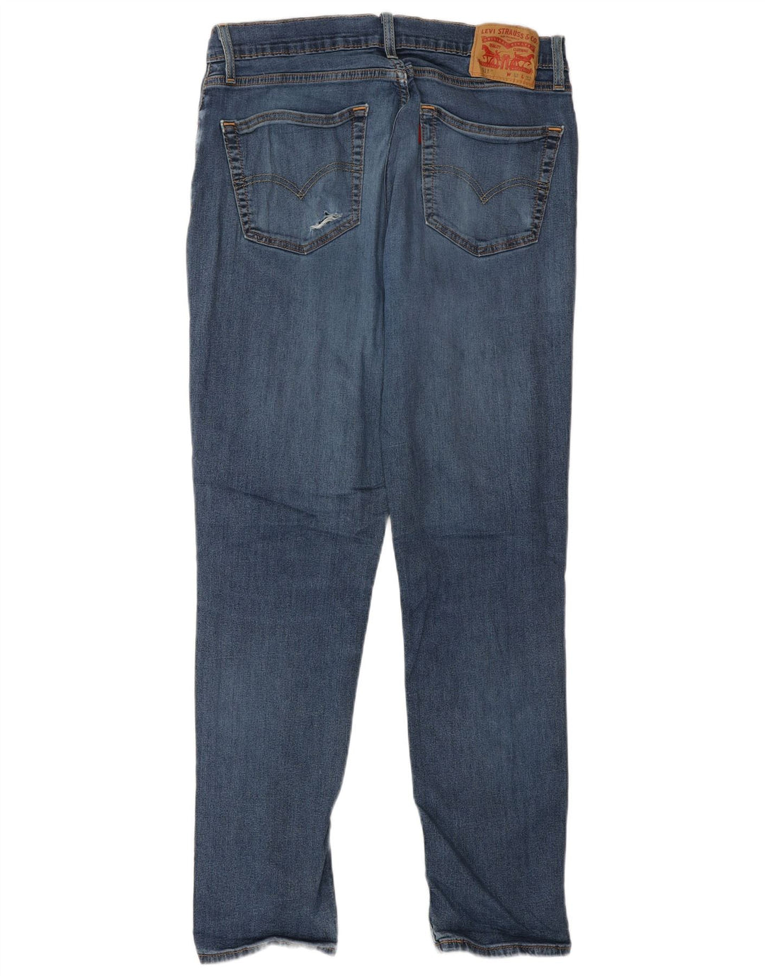 LEVI'S Masculino 511 Slim Jeans W33 L32 Azul Algodão
