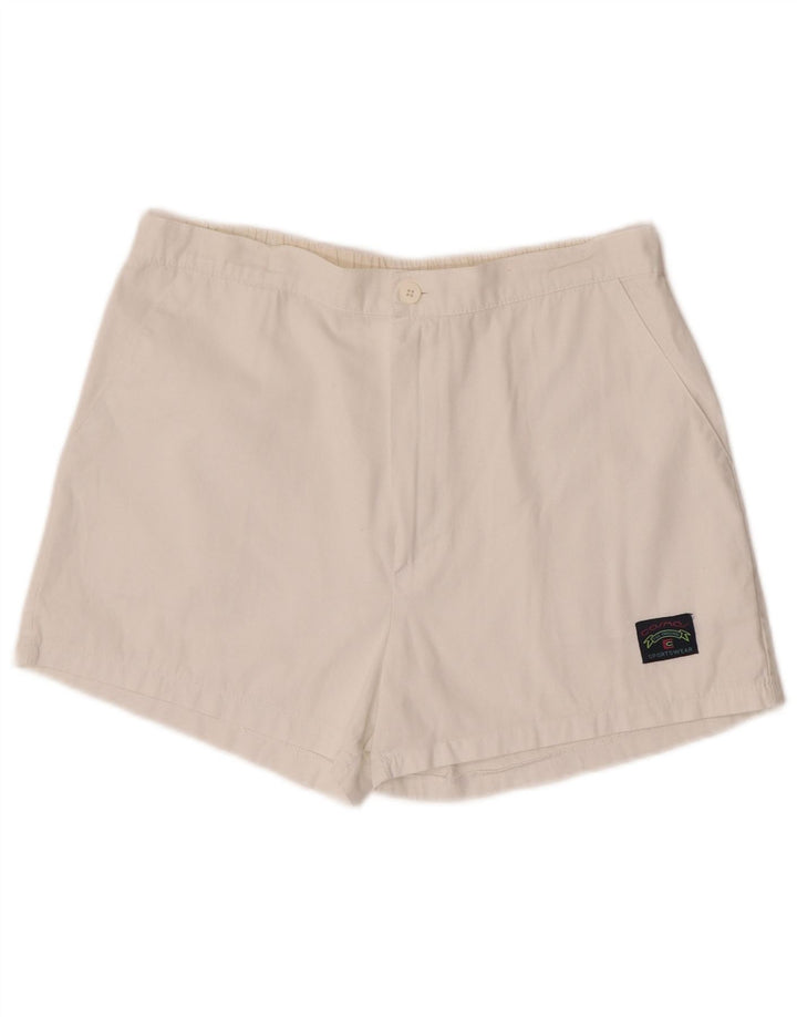 Cosmos Mens Chino Shorts W31 Médio Branco