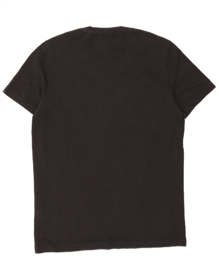 Camiseta masculina Dondup Top médio algodão preto