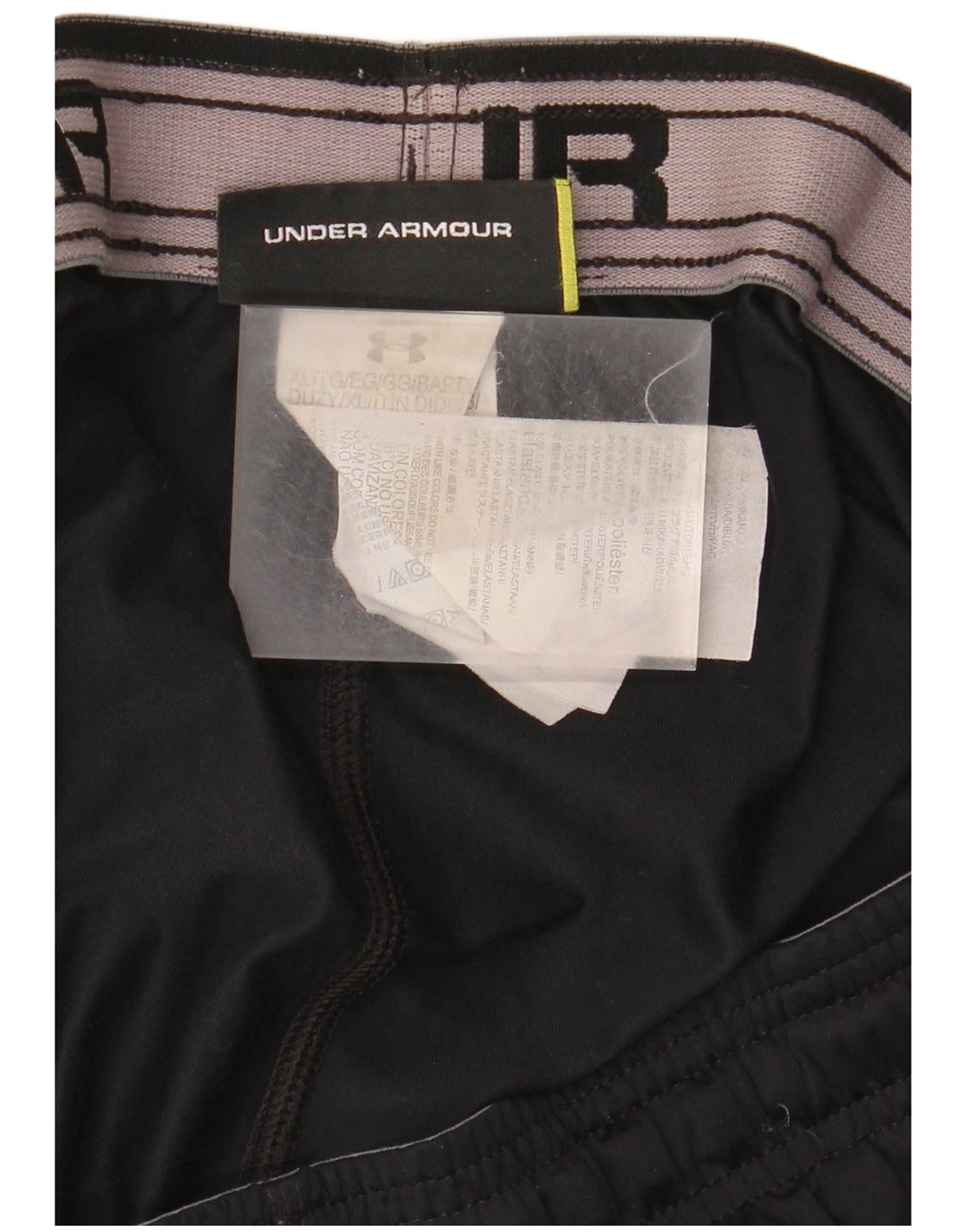 Shorts esportivos masculinos Under Armour XL poliéster preto