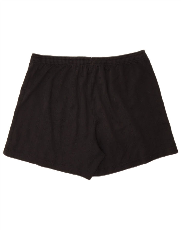 Shorts esportivos gráficos masculinos Umbro grandes pretos