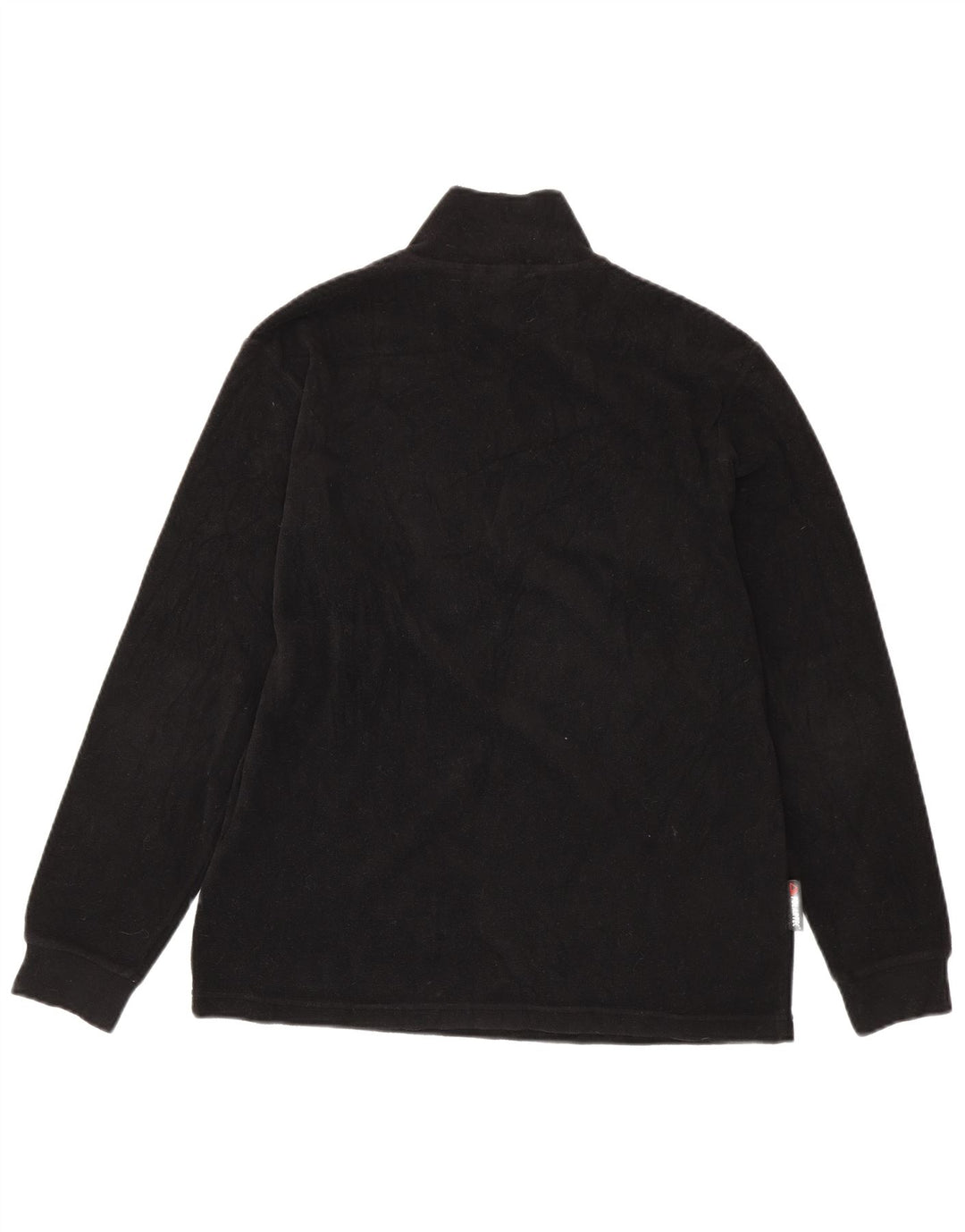 Suéter de lã masculino INVICTA com zíper e gola grande preto