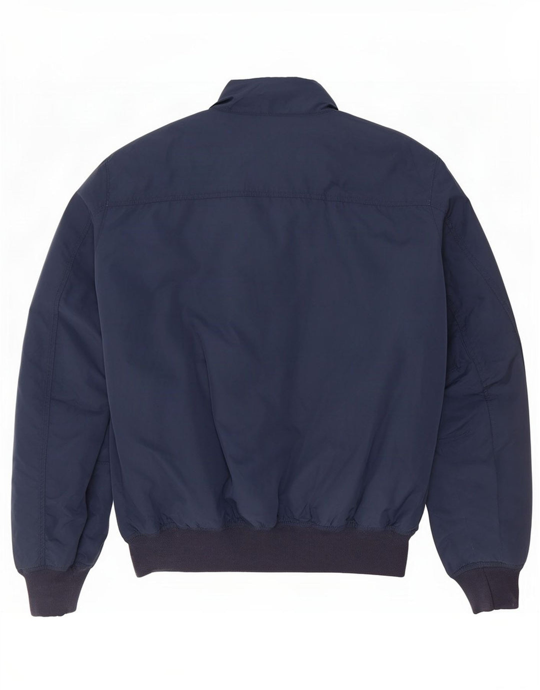 Jaqueta bomber geográfica masculina Napapijri Reino Unido 40 grande poliéster azul marinho