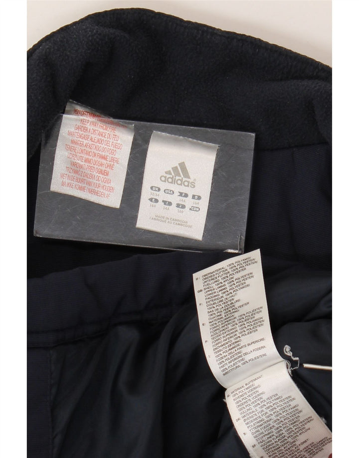 Jaqueta corta-vento Adidas Boys Graphic 13-14 anos azul marinho poliamida