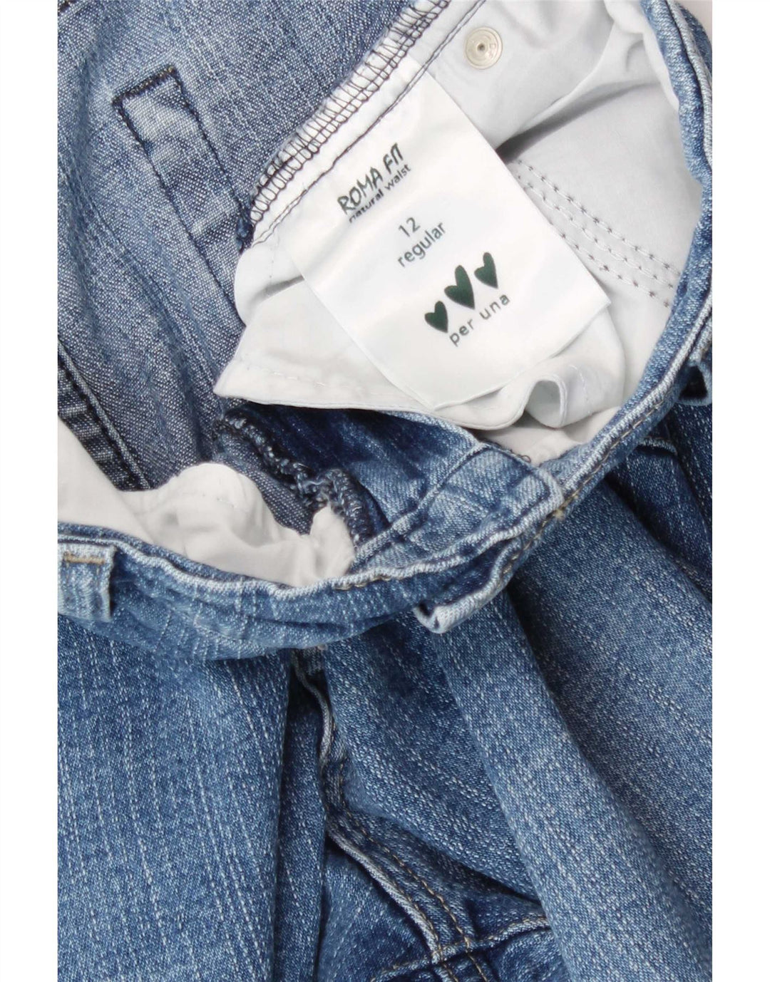 Marks & Spencer Feminino Per Una Bootcut Jeans Reino Unido 12 Médio W30 L29 Azul
