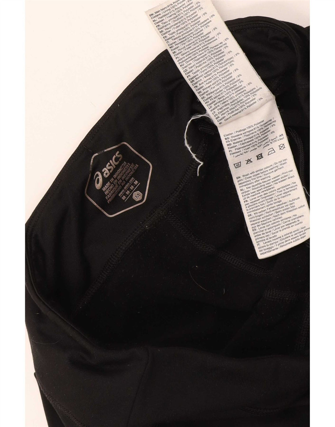 Leggings Asics Feminino UK 14 Médio Preto Poliéster