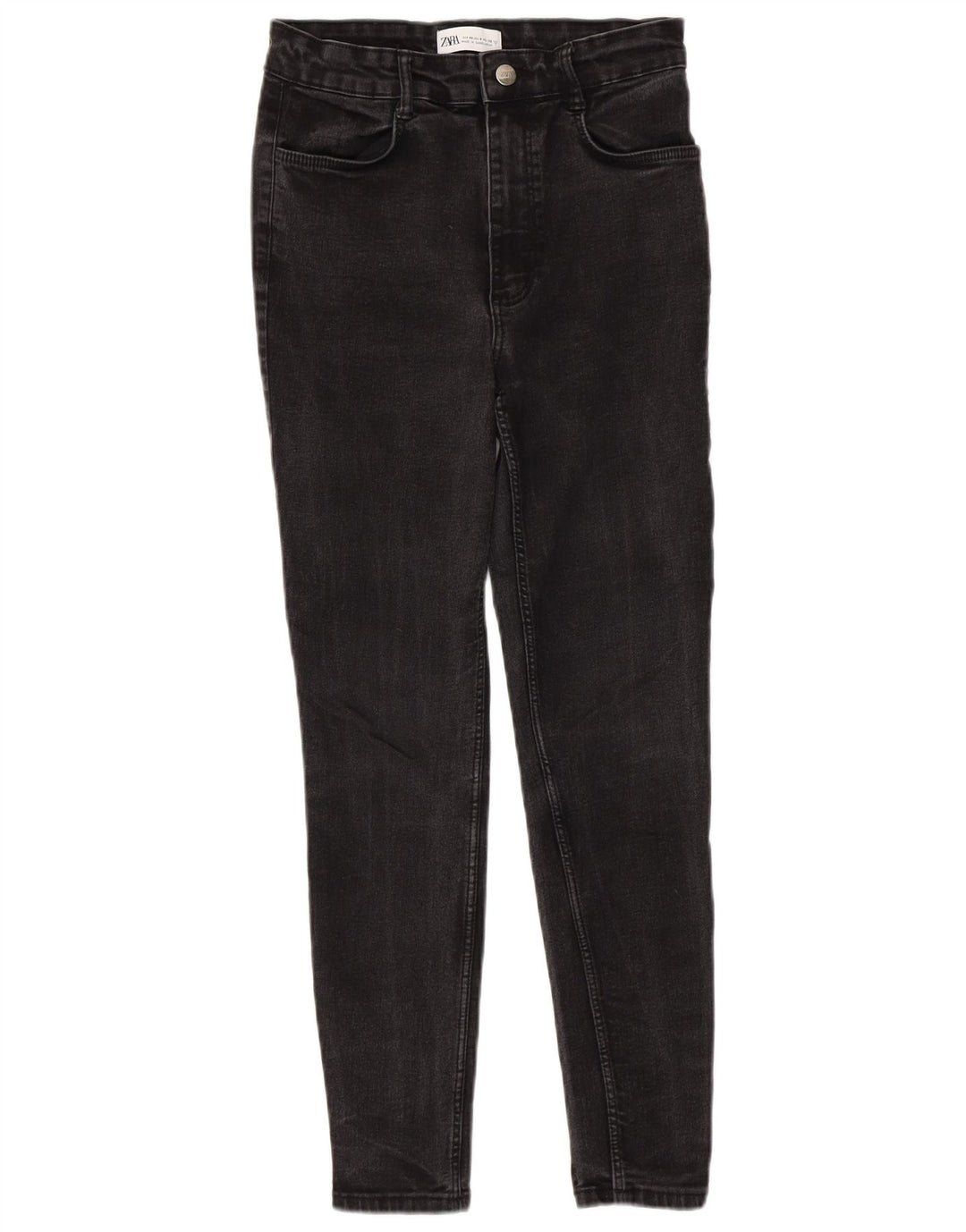 Zara Jeans Skinny Feminino EU 40 Médio W30 L27 Cinza