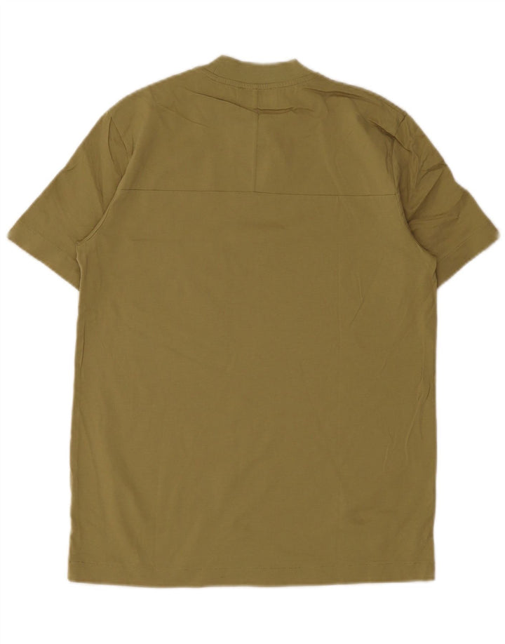 Cos Camiseta Masculina Top Pequeno Cáqui