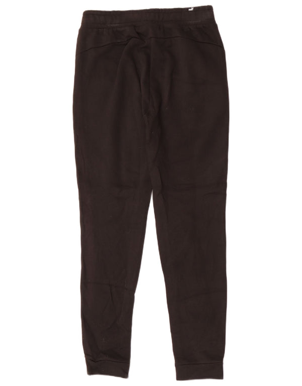 Calça de treino masculina Puma Joggers médio algodão preto