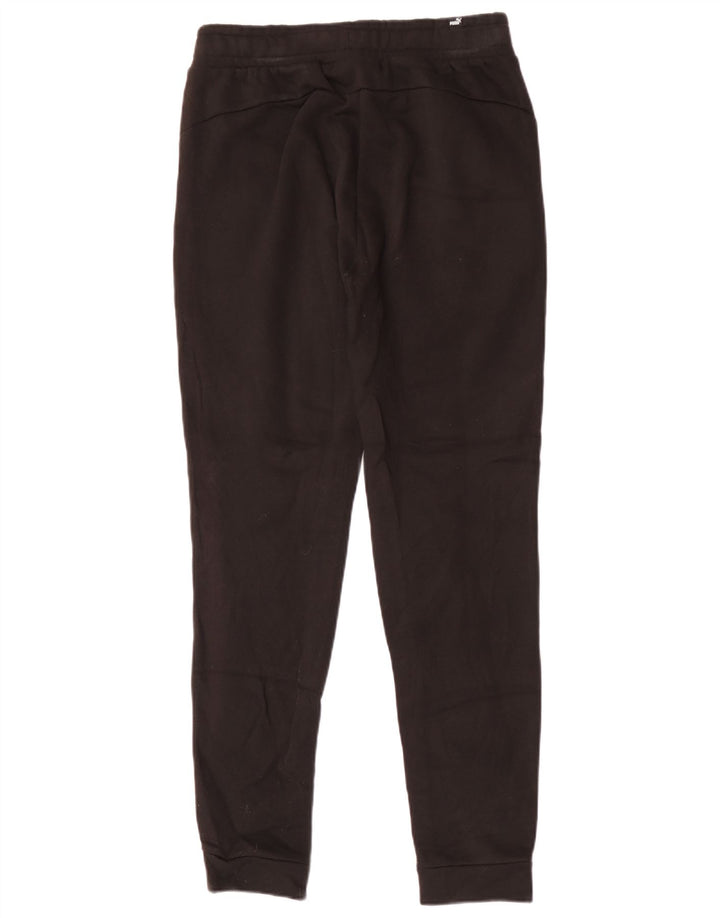 Calça de treino masculina Puma Joggers médio algodão preto