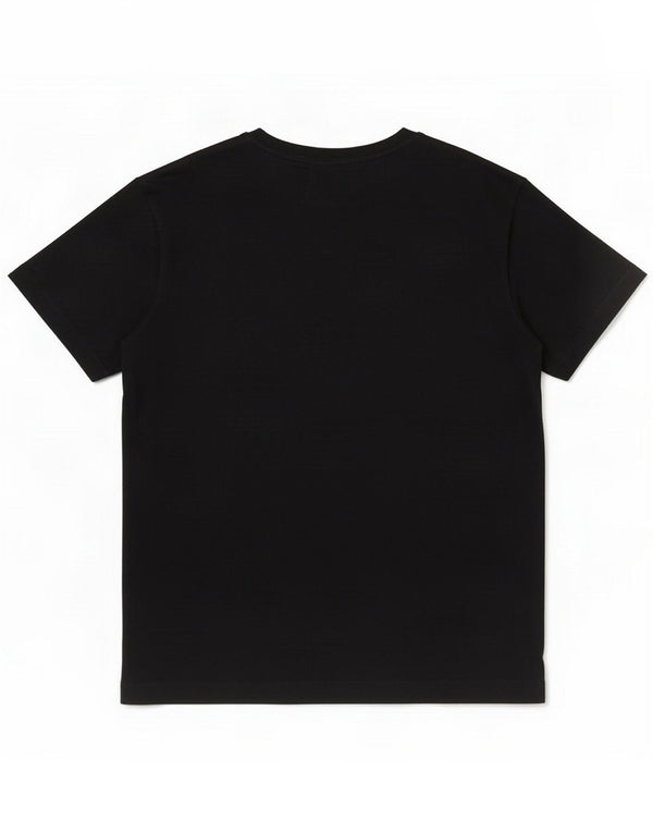 Calvin Klein Jeans Camiseta gráfica masculina Top médio algodão azul marinho