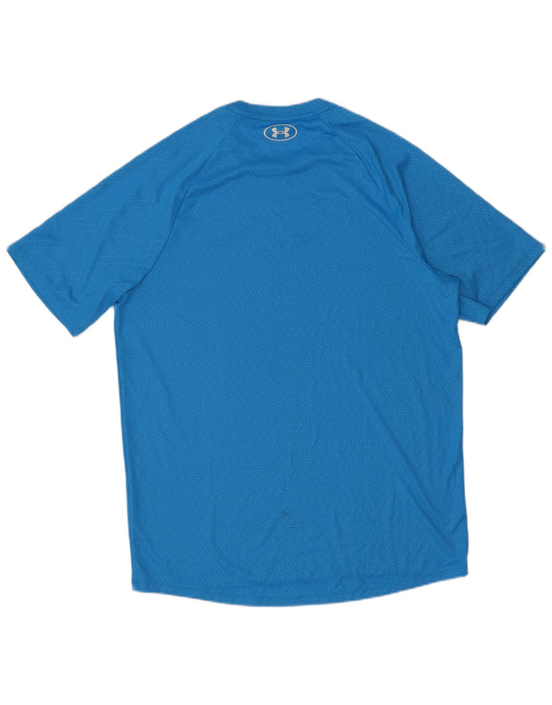 Camiseta masculina Under Armour Top Médio Azul Geométrico