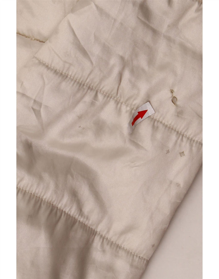 Jaqueta acolchoada The North Face Girls 11-12 anos grande poliéster branco