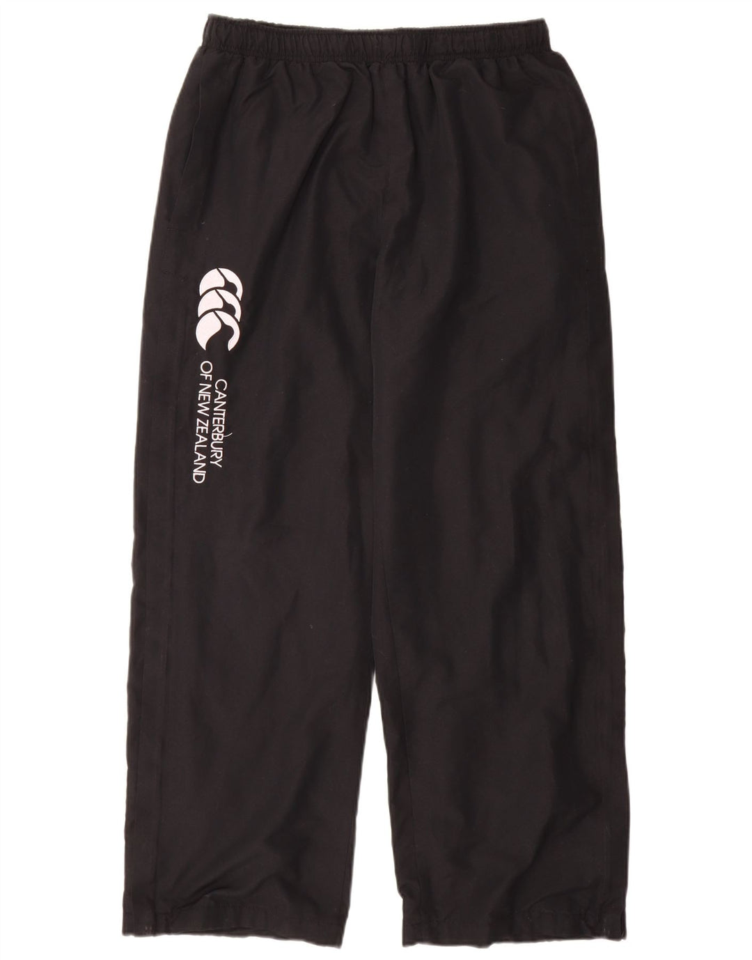 Calça de treino masculina CANTERBURY UK 16 grande poliéster preto