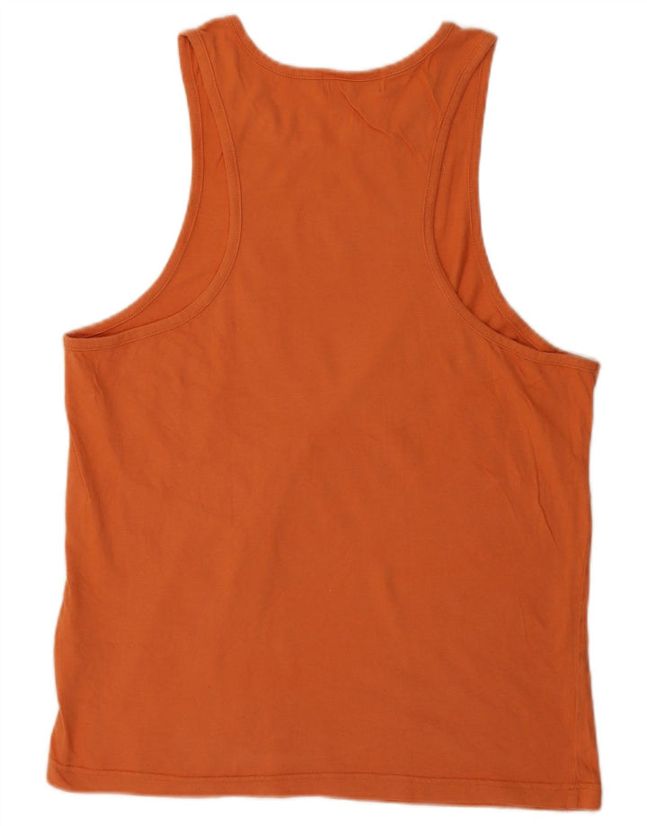 Fila Colete Masculino Top IT 50 Algodão Laranja Médio
