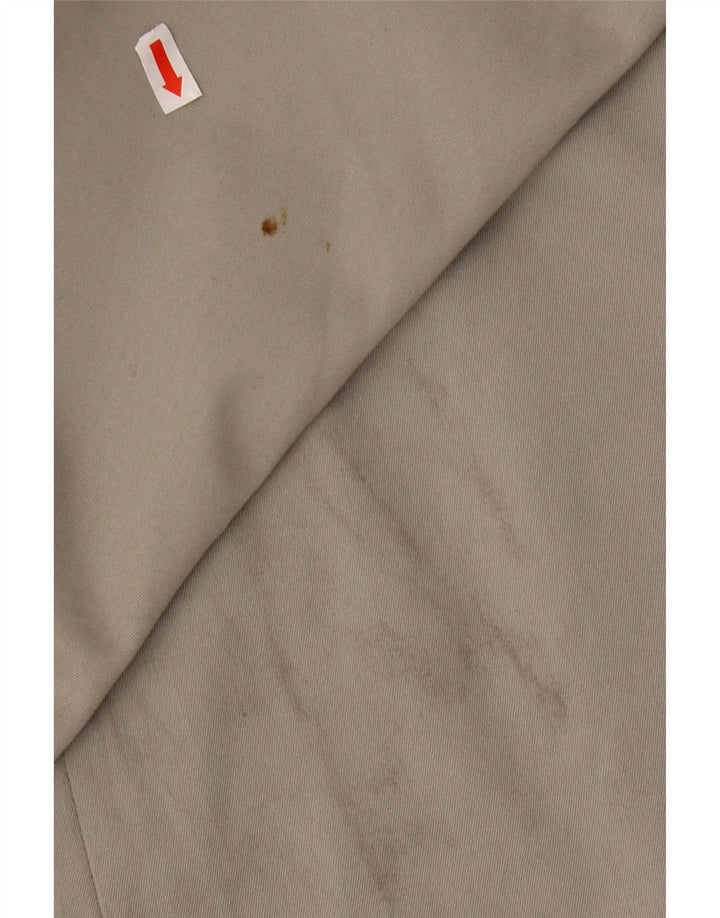 Capa de chuva masculina VINTAGE solta IT 49 poliéster cinza médio