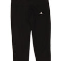 Adidas Womens Climalite Capri Leggings UK 12/14 Médio Preto Poliéster