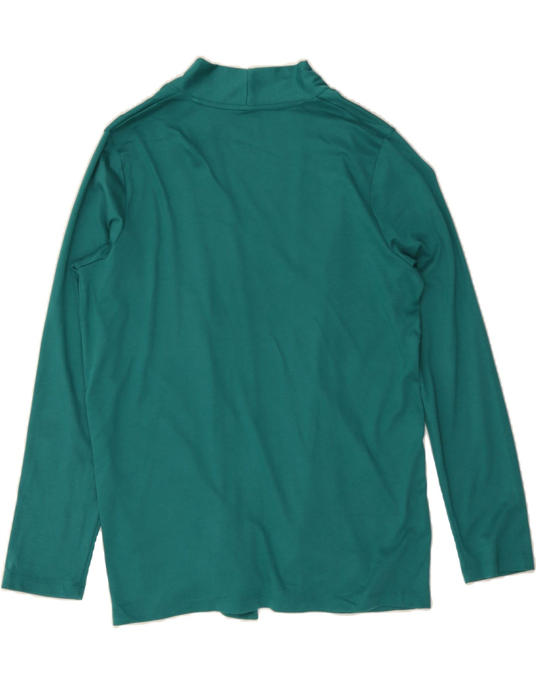 L.L.BEAN Womens Cardigan Top UK 16 Large Turquoise Cotton Vintage L.L.Bean and Second-Hand L.L.Bean from Messina Hembry 