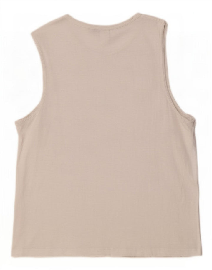 Zara Mens Colete Top Grande Branco