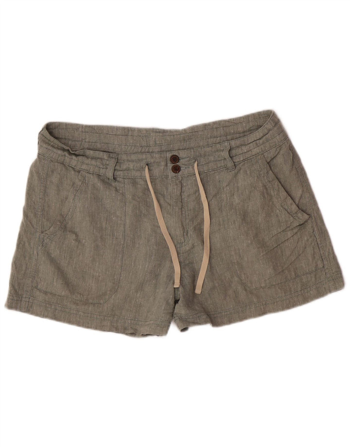 Shorts feminino Patagonia US 12 grande W32 cânhamo verde