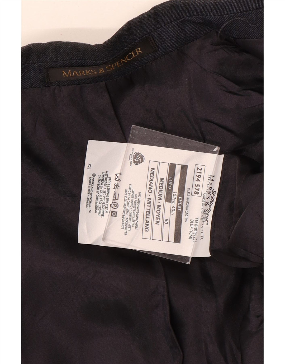 Jaqueta Marks & Spencer masculina St.