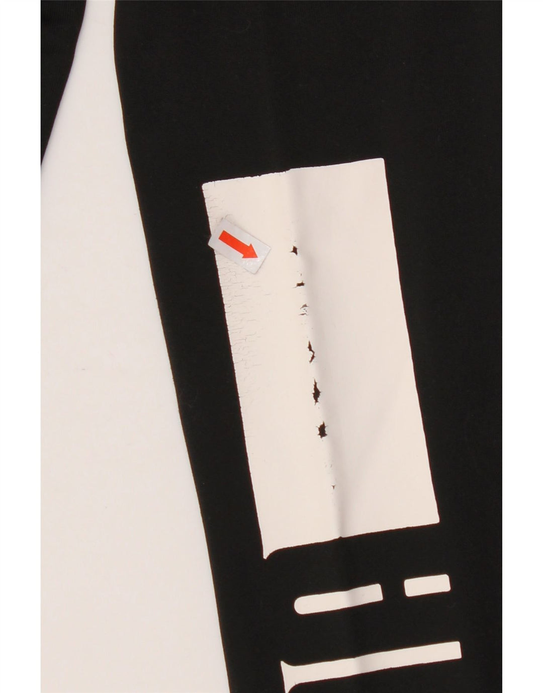 Leggings PUMA Feminino UK 8 Pequeno Preto Colorblock