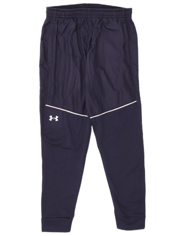 Calça de treino masculina Under Armour Graphic Joggers médio azul marinho