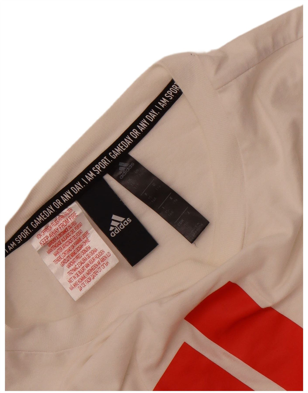 Camiseta Adidas Meninos Graphic 15-16 Anos Off White