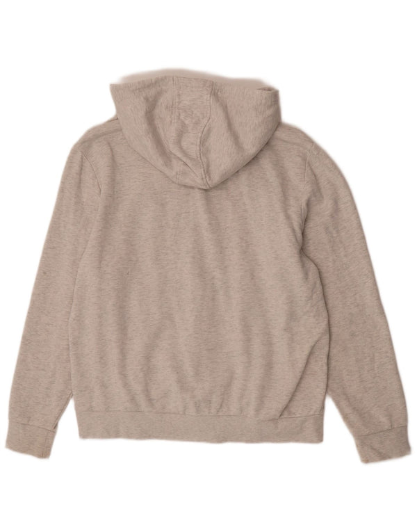 Mountain Warehouse moletom com capuz feminino UK 14 algodão cinza médio