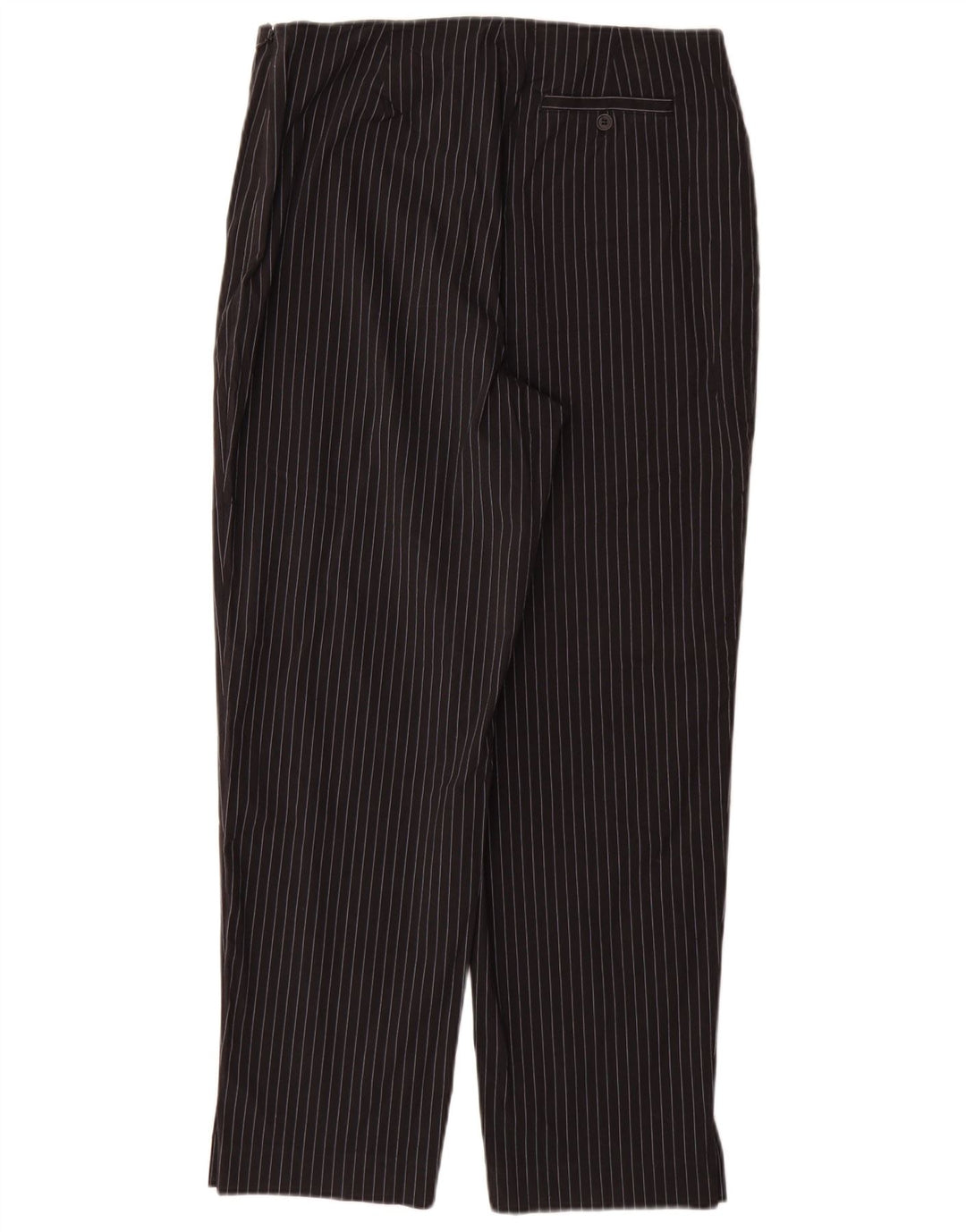 Calça feminina BROOKS BROTHERS 346 casual US 12 grande W30 L28 preta