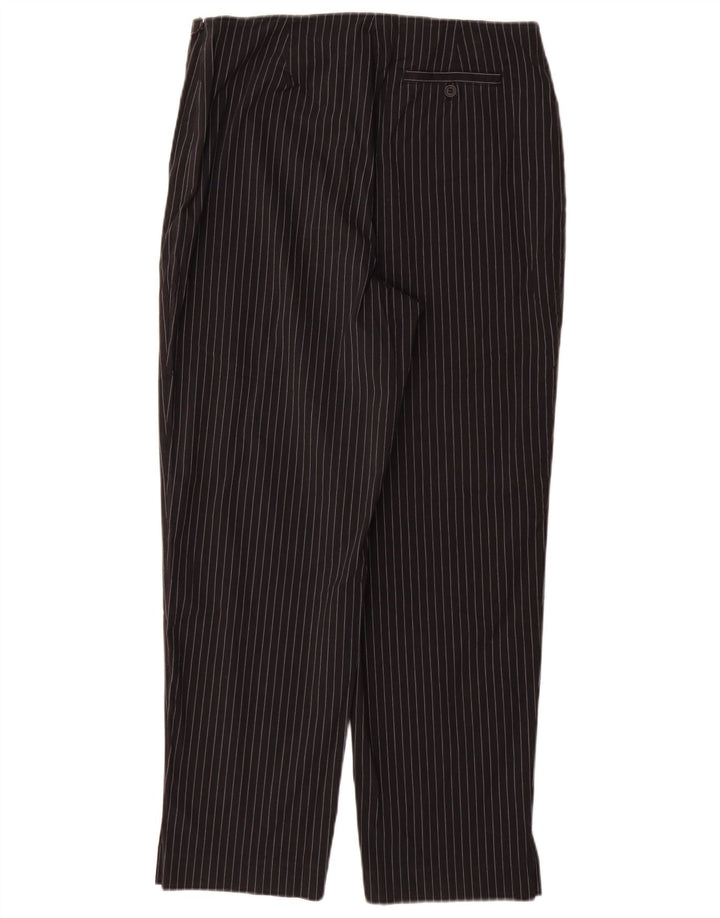 Calça feminina BROOKS BROTHERS 346 casual US 12 grande W30 L28 preta