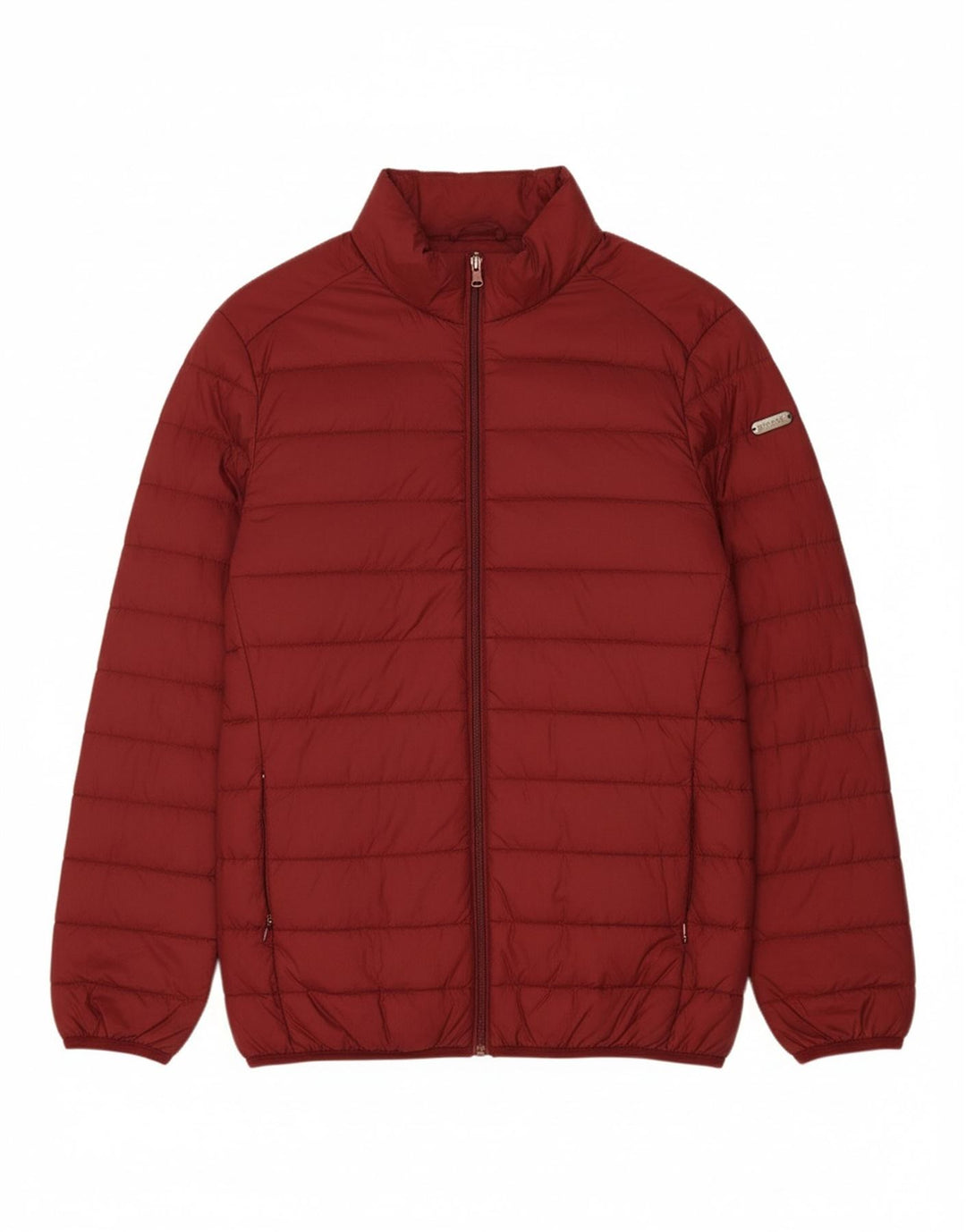 Jaqueta acolchoada masculina TRUSSARDI UK 44 2XL nylon vermelho