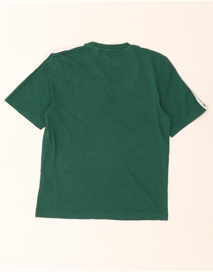 Camiseta masculina ADIDAS verde pequena