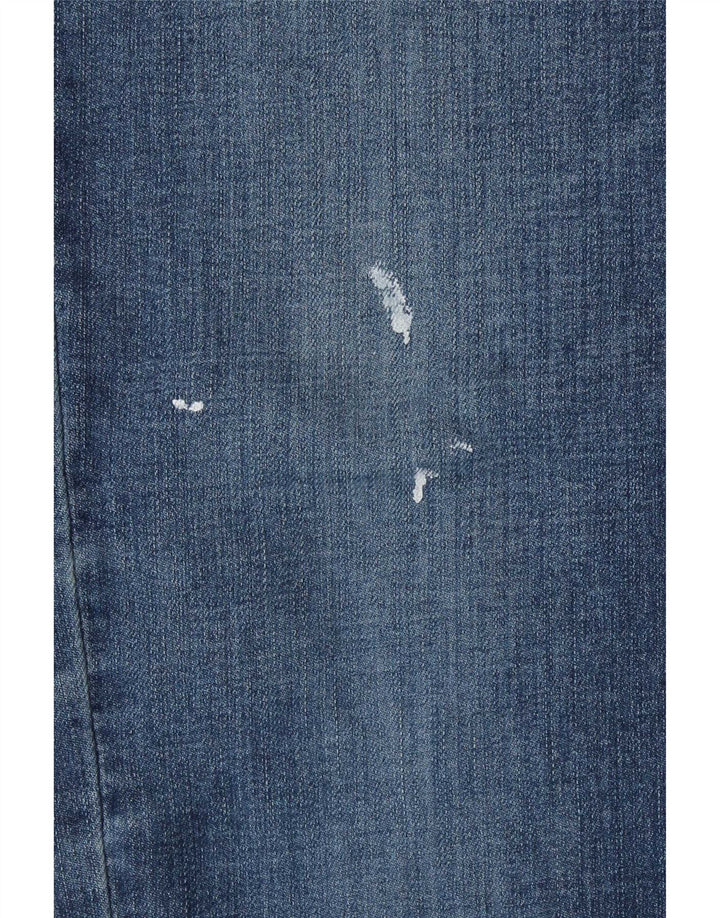 Calça Jeans Slim Feminina Levi's W32 L32 Azul Algodão