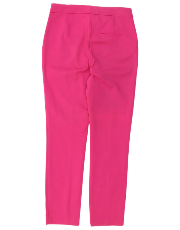 Zara Calça Chino Feminina Slim EU 38 Pequeno W28 L28 Rosa