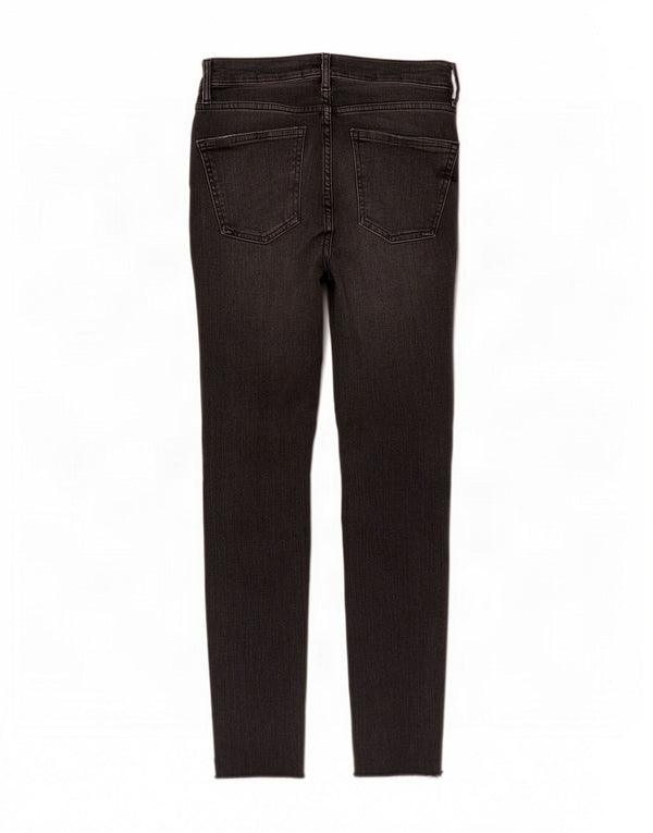 Calça jeans skinny feminina Zara EU 36 XS W26 L28 algodão cinza